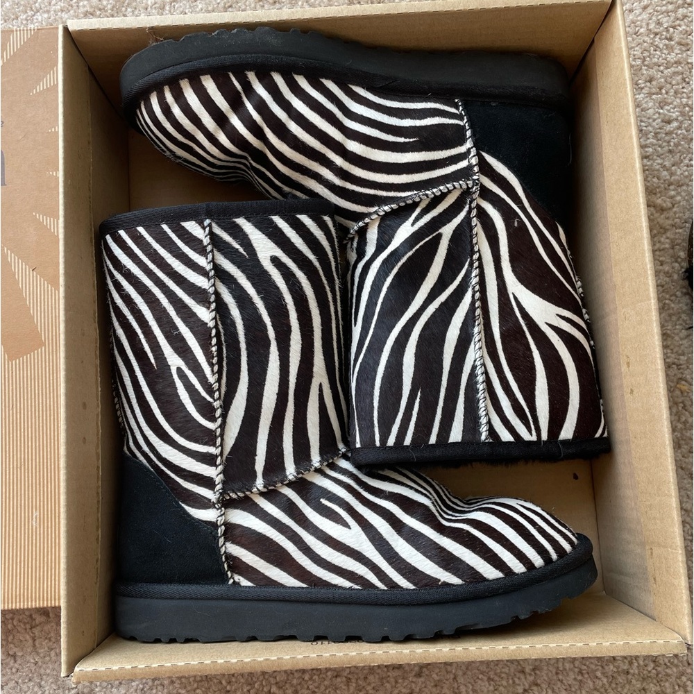 Zebra Ugg Boots